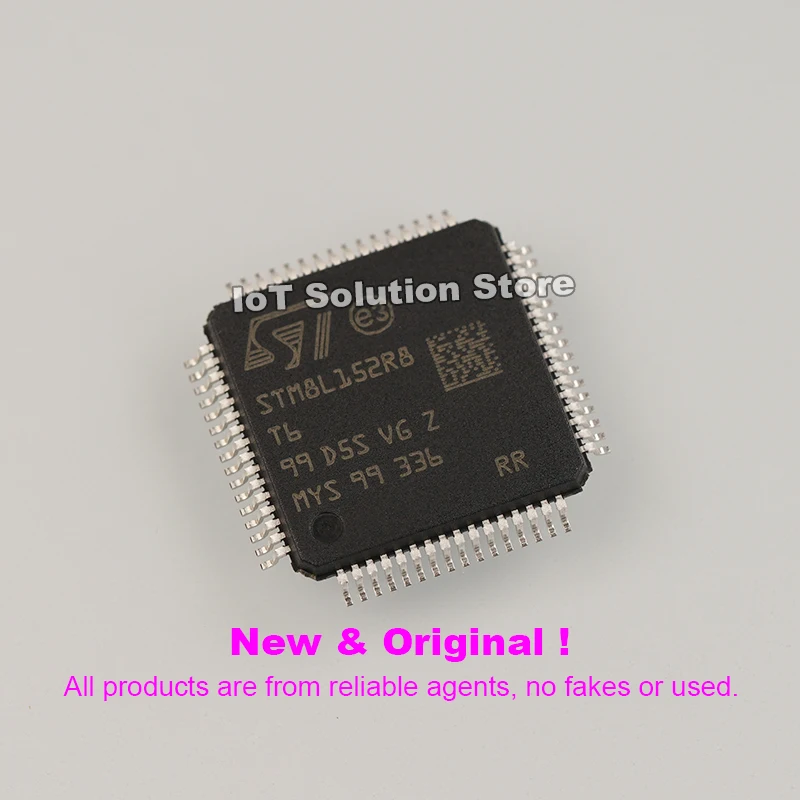 STM8L152R8T6 ультра низкая мощность фотосессия 10x10x1 4 мм
