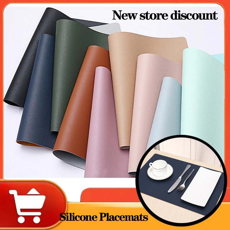 Купи Food Grade Silicone Waterproof Placemat Kitchen Stove Placemats Table Mat For Kitchen Dinner Silicone Baking Mat за 334 рублей в магазине AliExpress