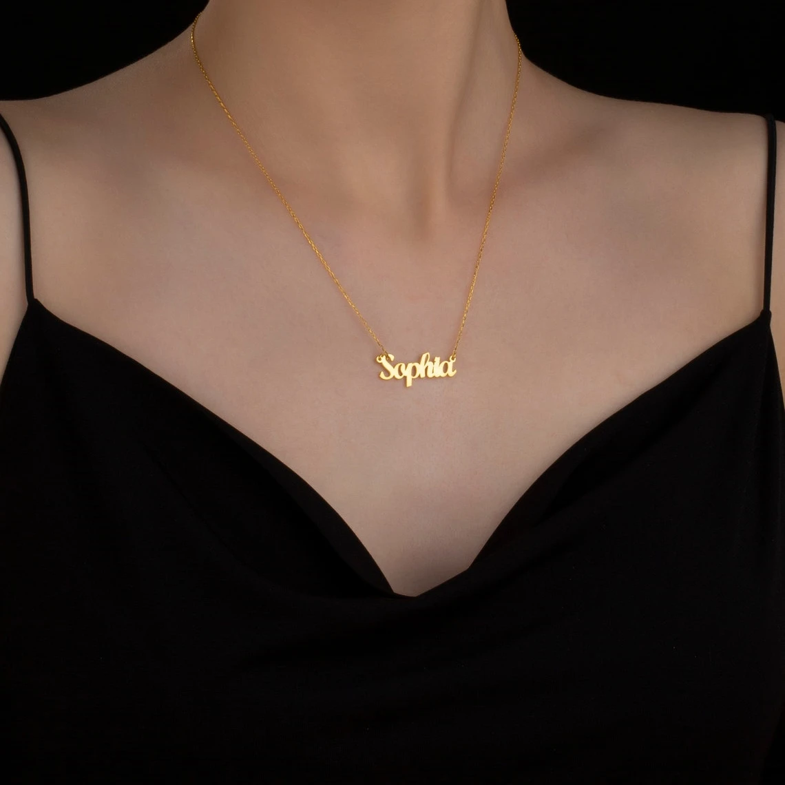 

Custom Name Necklace Customized for Women Letters Pendant Necklace Personalized Stainless Steel Necklace for Girl Gift