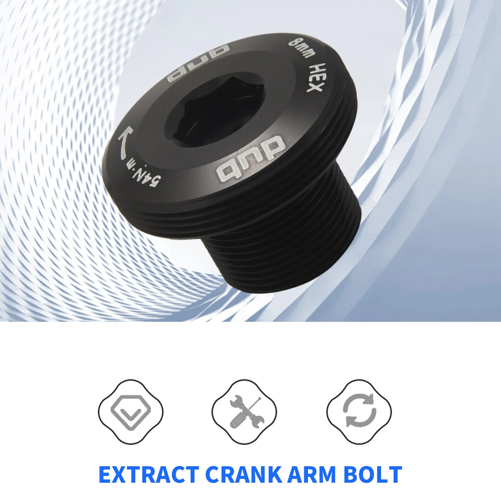 Горный шоссейный велосипед DUB кривошипный рычаг M18/ M30 сплав самосъемный винт для