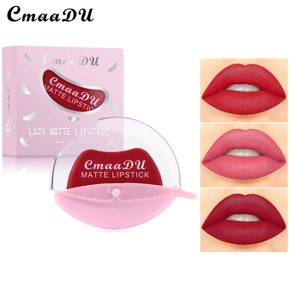 

2023 New 15 Colors Matte Waterproof Velvet Nude Lipstick Sexy Red Brown Pigments Makeup Long Lasting Profissional Cosmetics