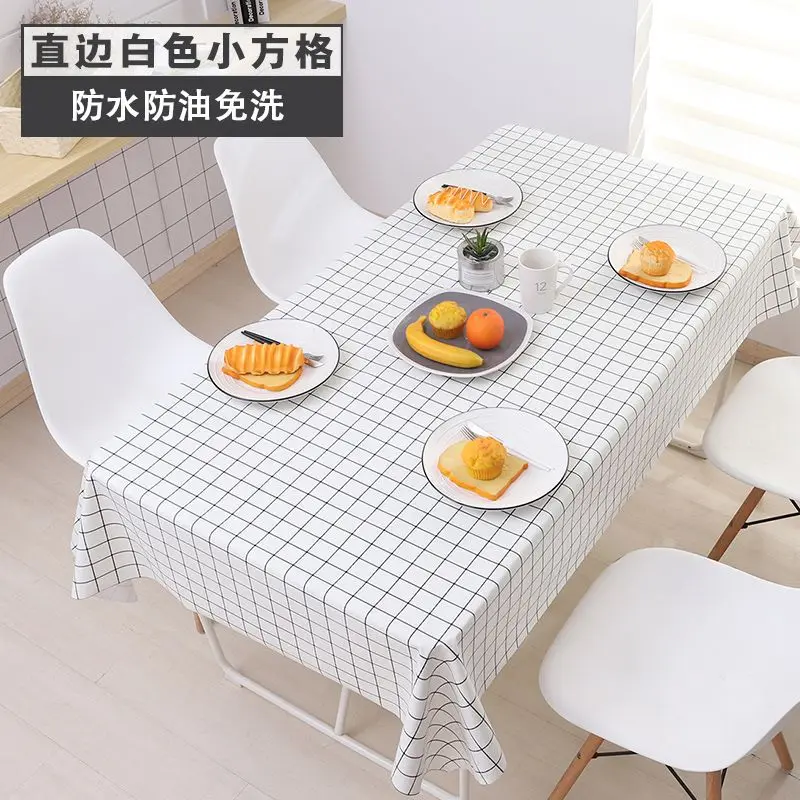 

Anti scald, anti oil, and no wash PVC household ins girl heart picnic cloth art tablecloth tea table tablecloth