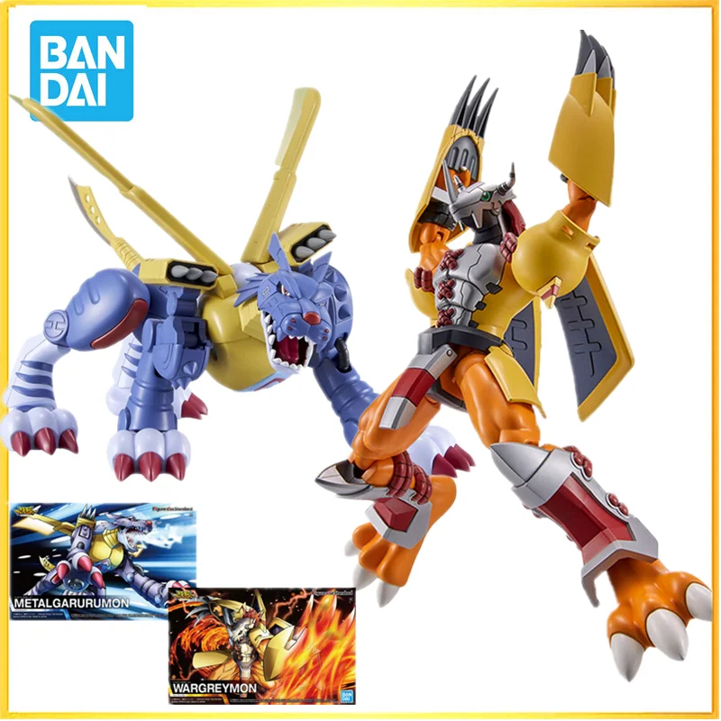 

Оригинальная фигурка Bandai Rise FRS Digimon Adventure, металлическая фигурка Garurumon War, серая ТВ версия, аниме фигурка, модель, экшн-игрушки