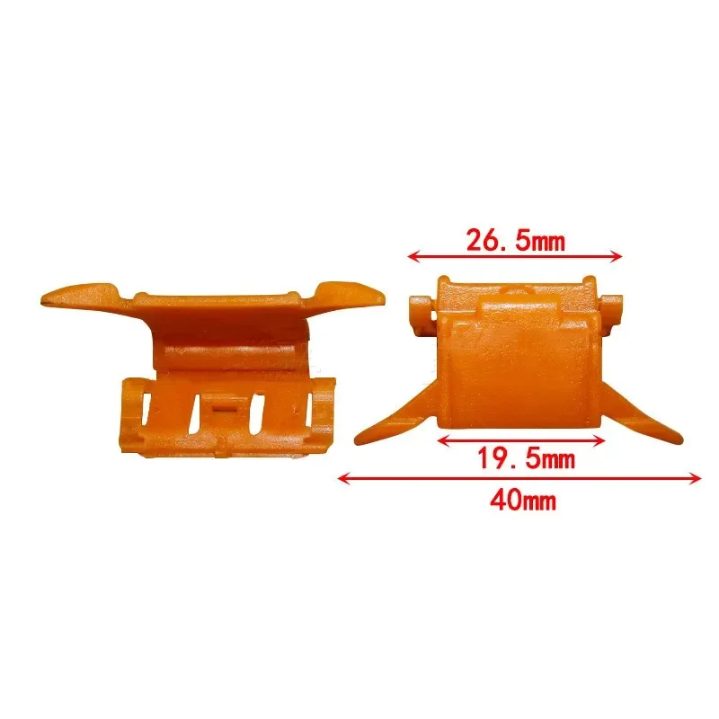 

5 шт Автомобильное лобовое стекло для Great Wall Haval CUV Hover H3 H5 декоративная полоска, пластиковые крепежи с фиксированным зажимом