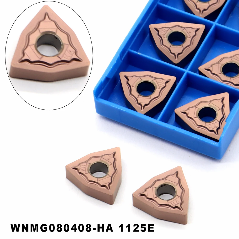 

WNMG080408-HA 1125E карбидные вставки, внешний токарный инструмент, токарный станок с ЧПУ, резец, инструменты для резки Металлических Лезвий, токарная вставка, режущие инструменты WNMG