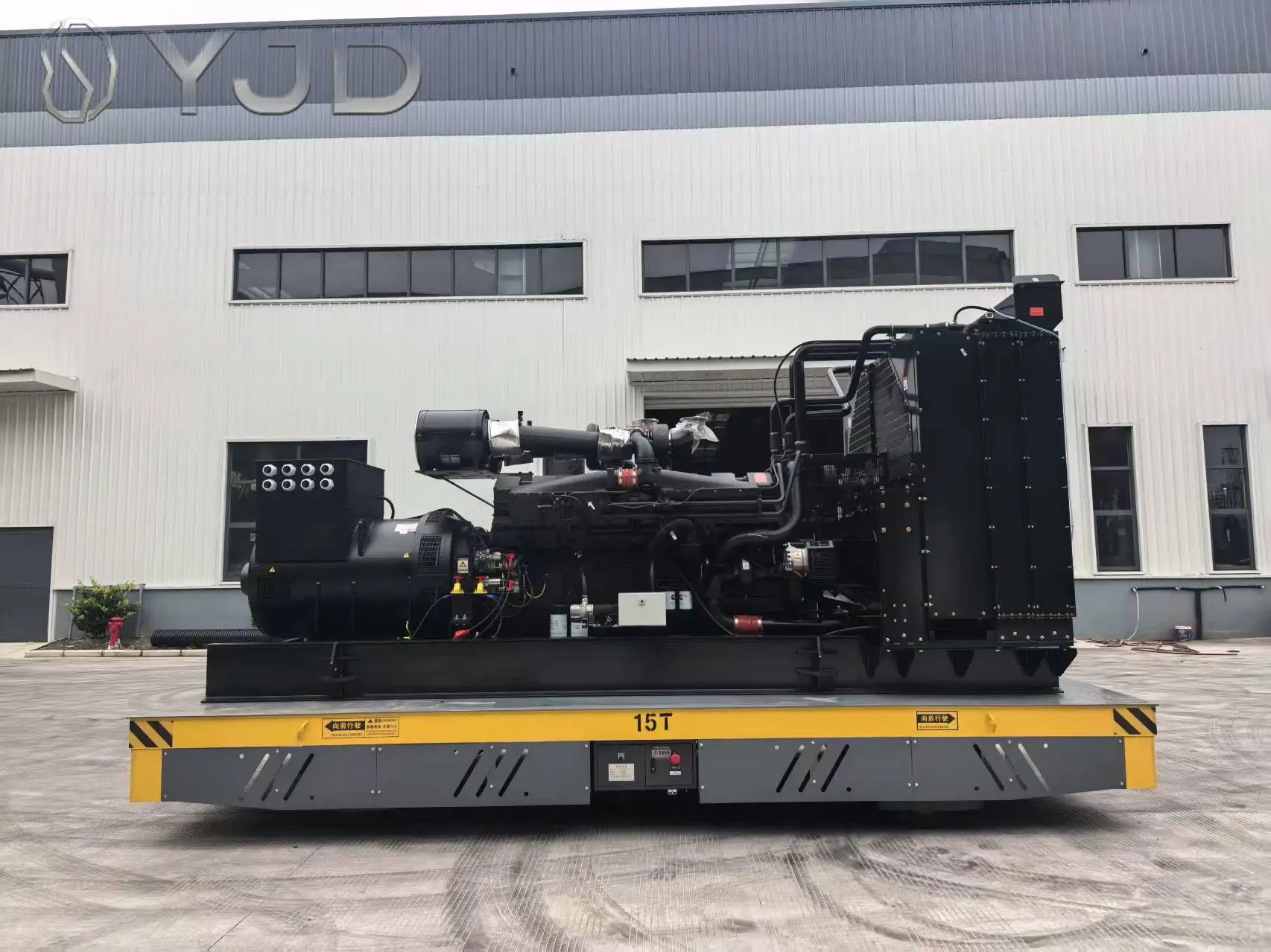 Фото Дизельный генератор Cummins KTA50-G3 открытого типа, 1250 кВА, 1000 кВт, с сертификатами CE и EPA, цена №5