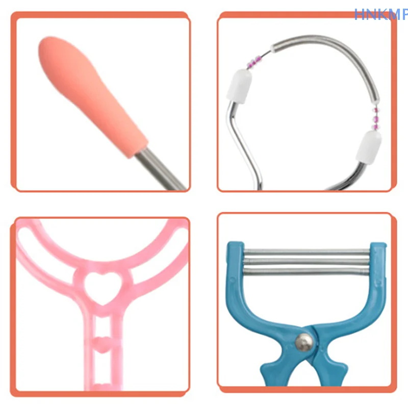 Ручной эпилятор для удаления волос на лице безопасный ручной пружинный