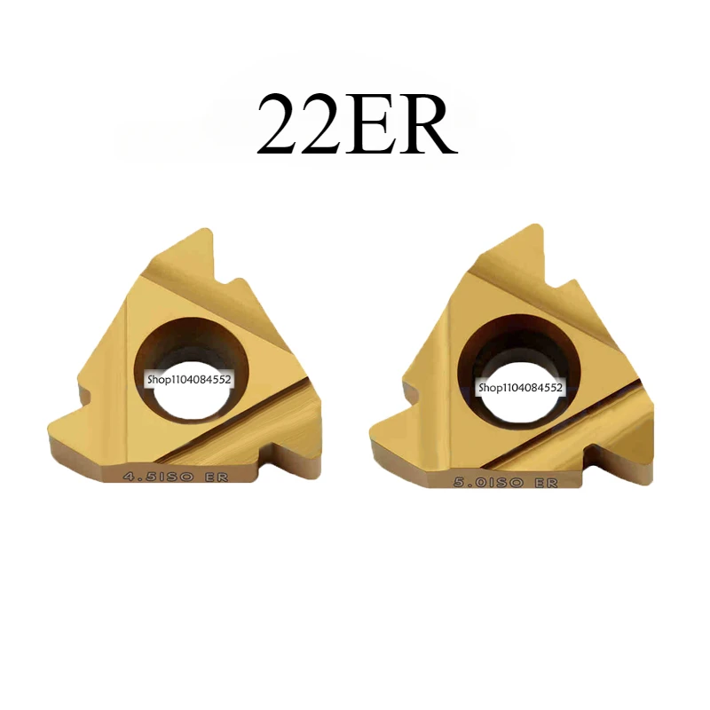 Высококачественные вставки с внешней резьбой ЧПУ 22ER 3.5ISO 4.0ISO 4.5ISO 5.0ISO 5.5ISO 6.0ISO Для