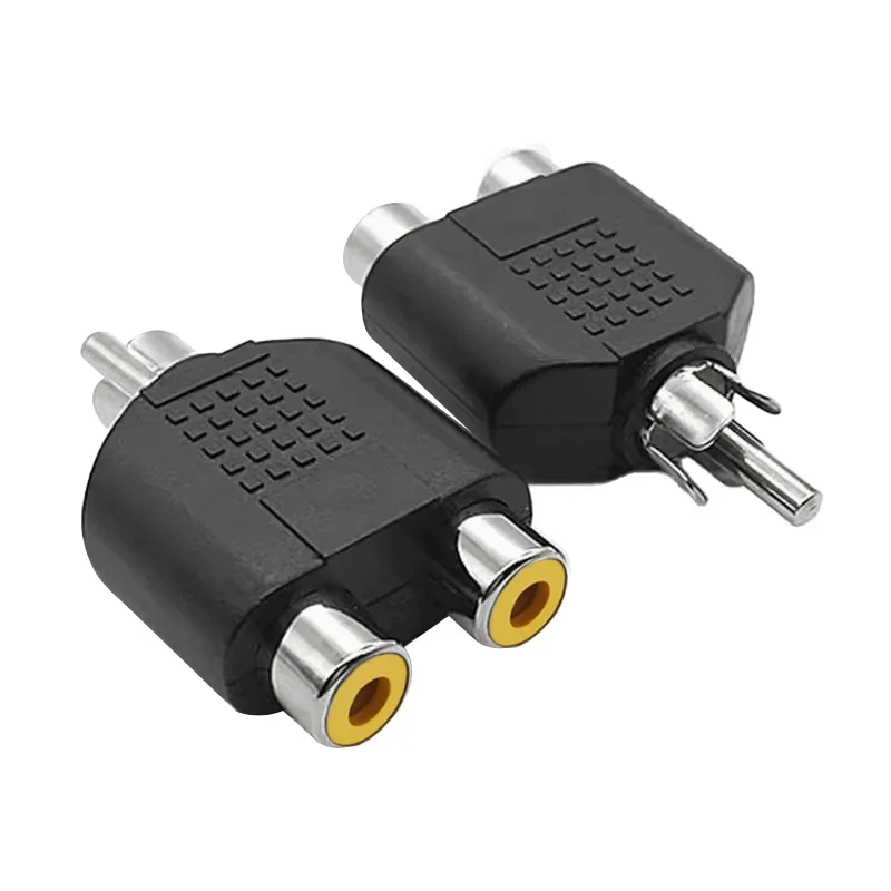 5 шт. RCAY сплиттер AV Аудио Видео разъем преобразователь адаптер Комплект 1 штекер