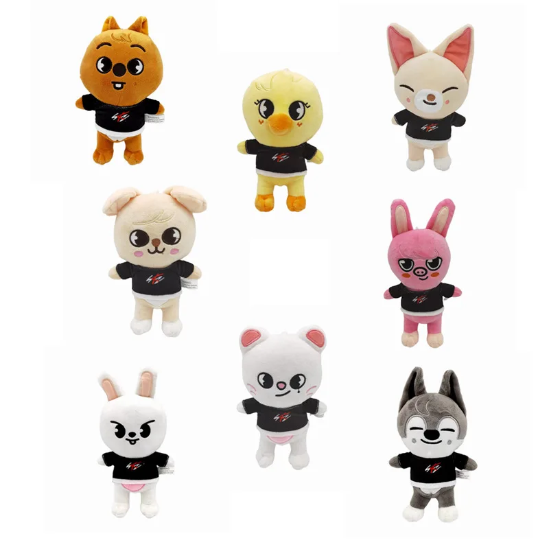 

20cm Skzoo Plush Toys Stray Kids Cartoon Stuffed Animal Plushies Doll Kids Fans Toys Gift Stuffed Doll Cute Toy Peluches Pulpo