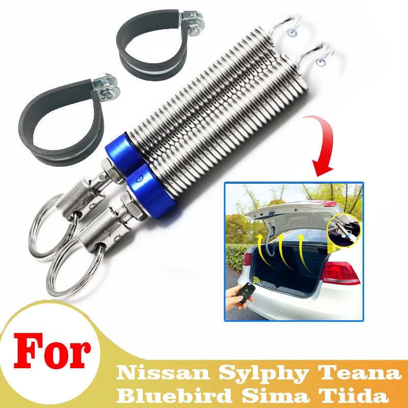 

For Nissan Sylphy Teana Bluebird Sima Tiida Car Trunk Spring Automatic Opening Lift Adjustable Metal Spring Device Accessories