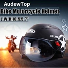 Бейсболка с открытым лицом для мотоцикла, скутера, велосипеда, с защитой от УФ-лучей