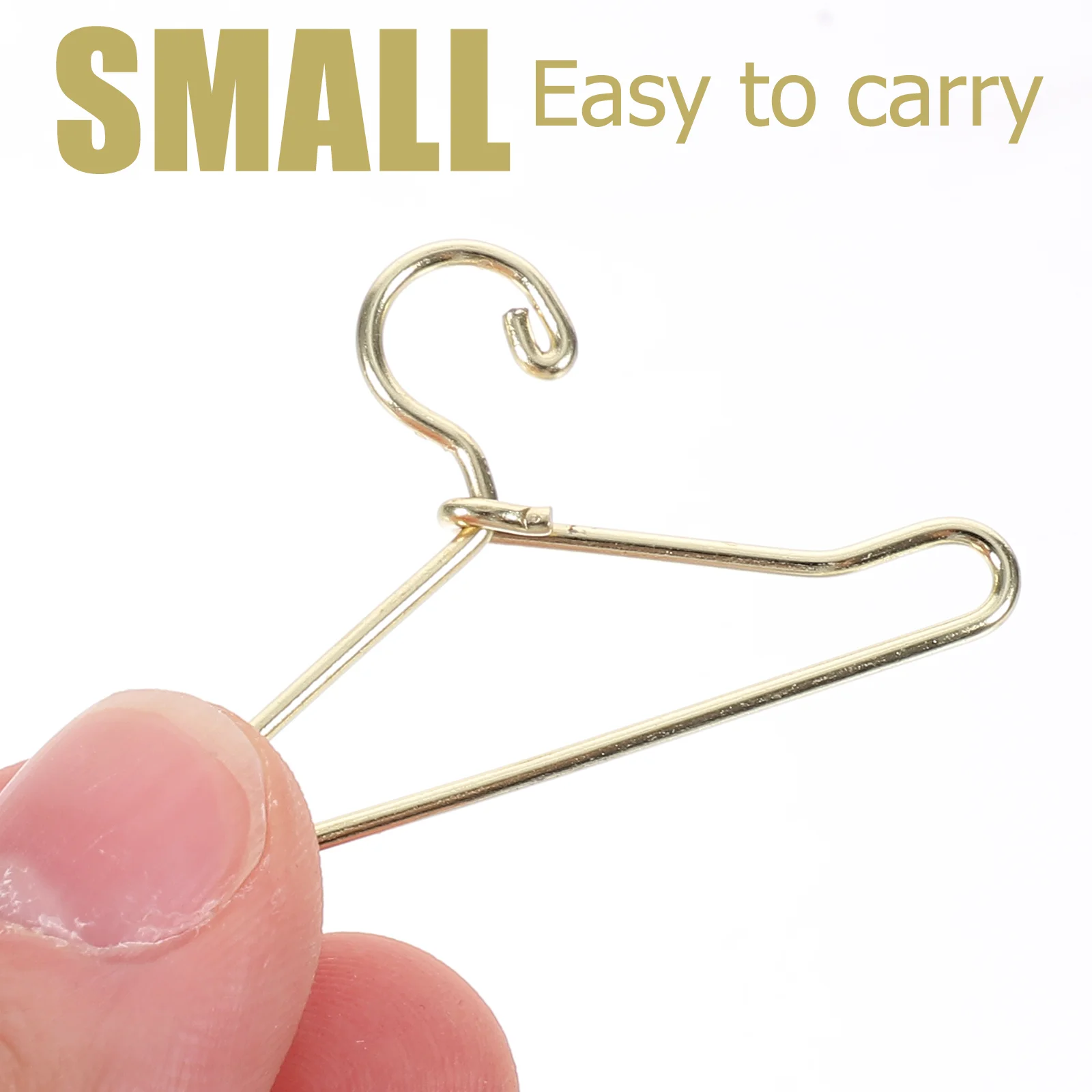 Вешалки для костюмов 40 мм металлический цвет мини-куряпка малышей маленькая