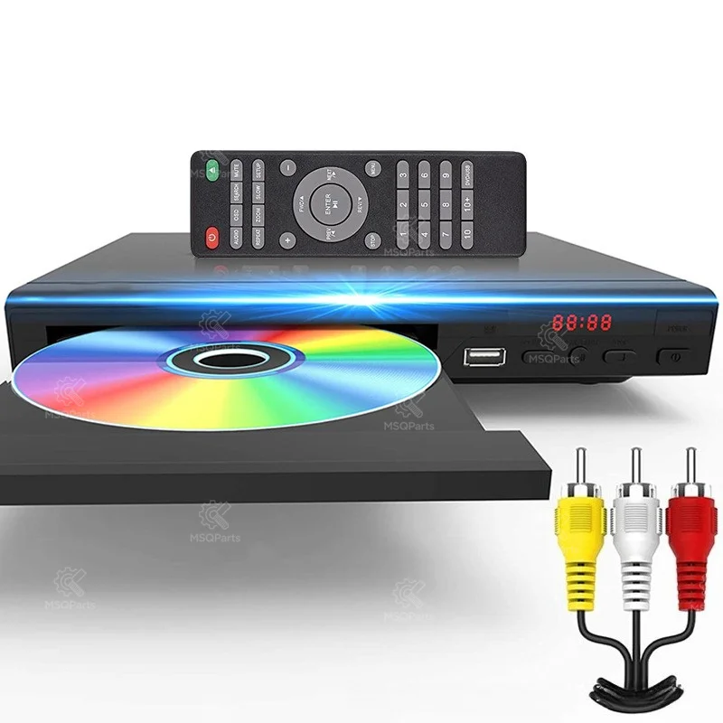 Фото Домашний проигрыватель DVD/EVD/VCD высокой четкости, мини-проигрыватель CD HD229 M218 №4