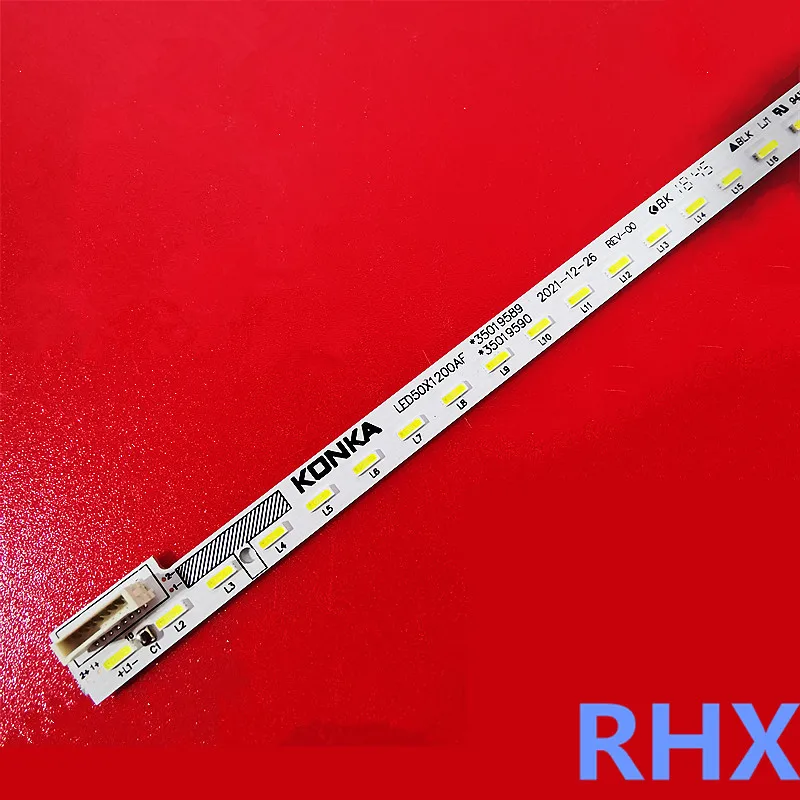 

Для konka LED50X1200AF Article lamp 35020015 35019590 35019589 3501879 алюминиевая пластина кодирование 37024855 QZ 1 шт. = 80LED 611 мм