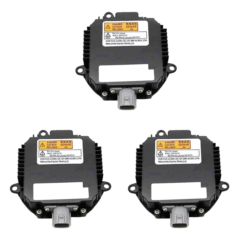 

3X D2S D2R Xenon Ballast HID Control Unit 28474-89904 For Nissan Infinit