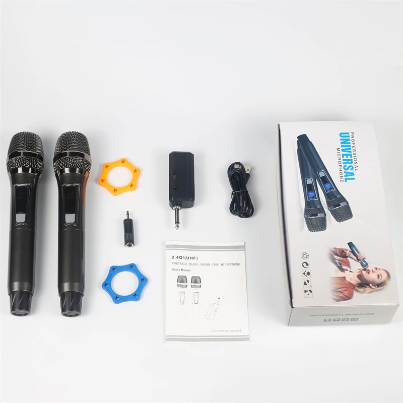 Беспроводной микрофон U-сегментный ручной
