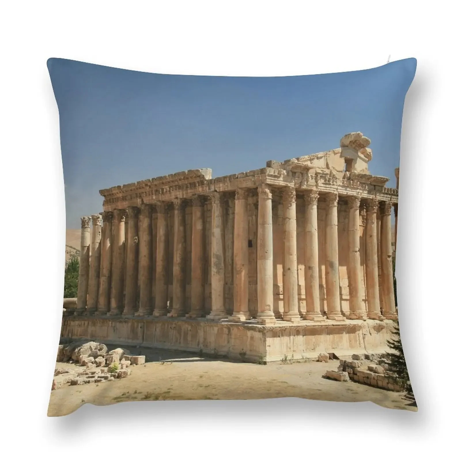 Baalbek Ливан - Храм Бакуса Декоративная подушка Диван Наволочка наволочка