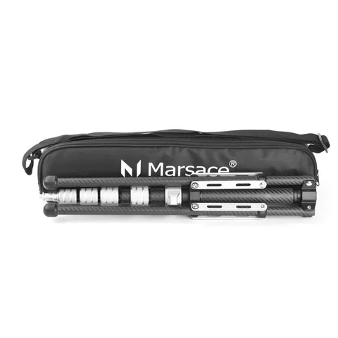 Marsace MF-01 Подставка для светильника из углеродного волокна Легкий складной штатив Выдвижной держатель лампы для освещения студийной фотосъемки