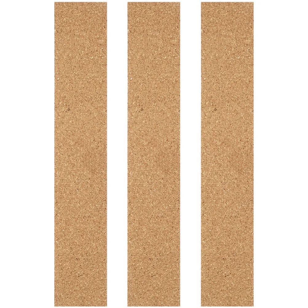 

3 Pcs Cork Strip Photo Bulletin Board Frameless Cork Board Memo Board Strips Cork Bulletin Board