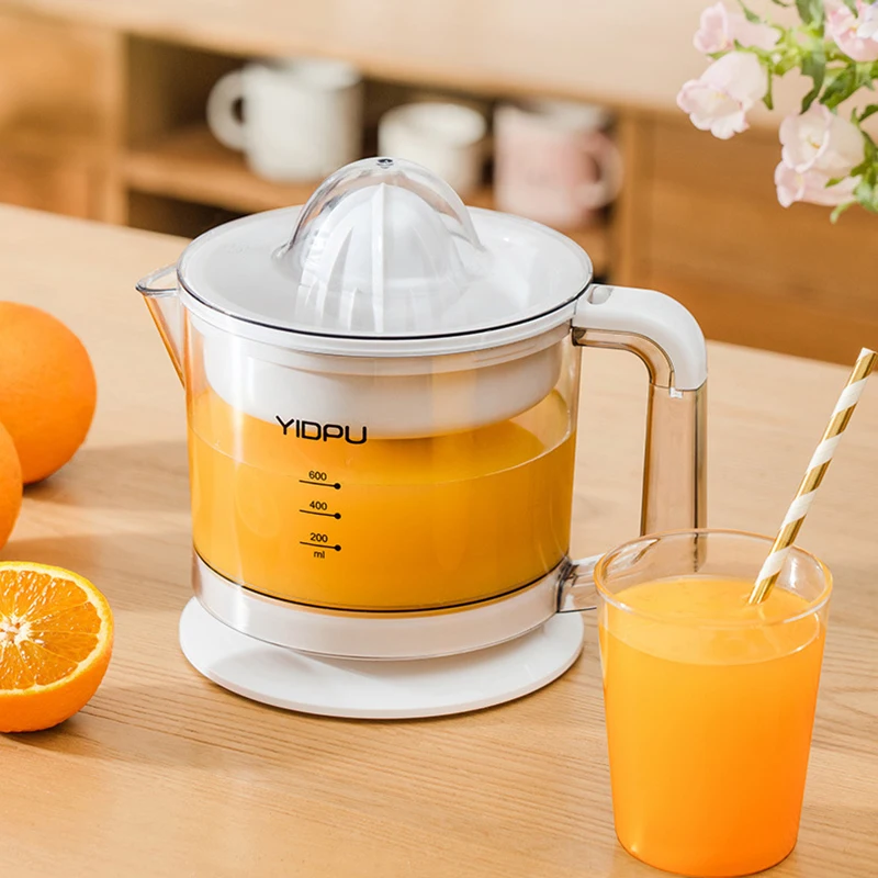 

600ml Electric Juicing Cup Slow Juicer Orange Lemon Juicer Household Juices Separator Portable Squeezer Pressure Juicer 220V