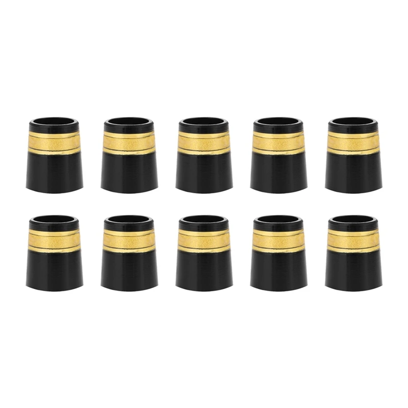 

10Pcs Golf Ferrules Golf Sleeve Ferrules Golf Replacement Accessory Kits 9.3X15x13.7Mm Fit For 0.370 Tip Irons Shaft