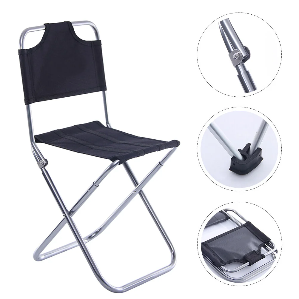 

Garden Chair Ice Fishing Outdoor Folding Picnic Chairs Adults Foldable Ultralight Camp Camping Stool Portable Aluminum Alloy