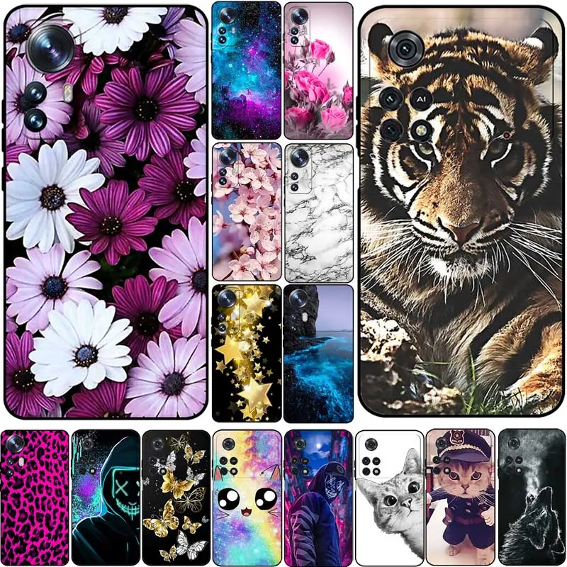 

For Xiaomi 12 Pro Case Silicone Back Cover TPU Case For Poco M4 Pro 4G Capa Phone Back Cover For Poco X4 Pro 5G Fundas Bumper