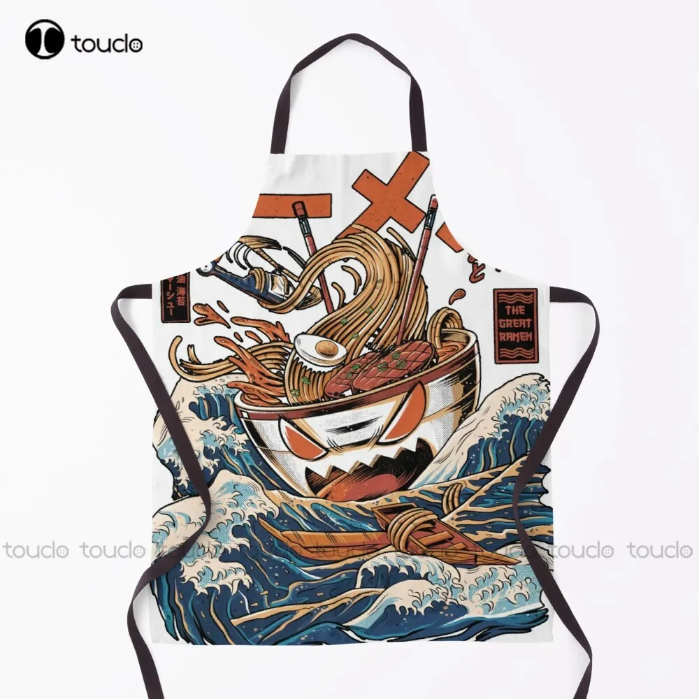 

Ramen Food Foodie Vintage Noodles Oldschool Vntage Apron Kids Aprons Garden Kitchen Customized Unisex Adult Apron