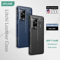 uflaxe original shockproof case for xiaomi black shark 5 pro soft silicone back cover tpu leather casing