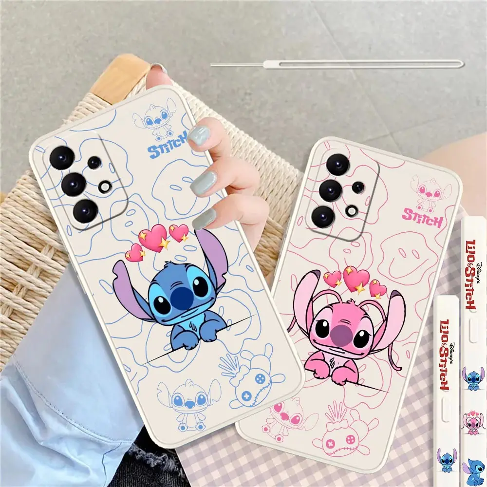 

Lilo And Stitch Stitch Cartoon Couple For Samsung A90 A80 A70 A60 A50 A50S A30S A30 A20 A20S A20E A10S A10E A10 A9 2018 Case