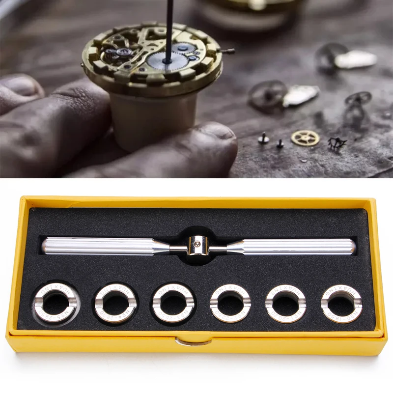 Набор инструментов для ремонта часов Rolex Tudor и Seiko с удобной задней крышкой