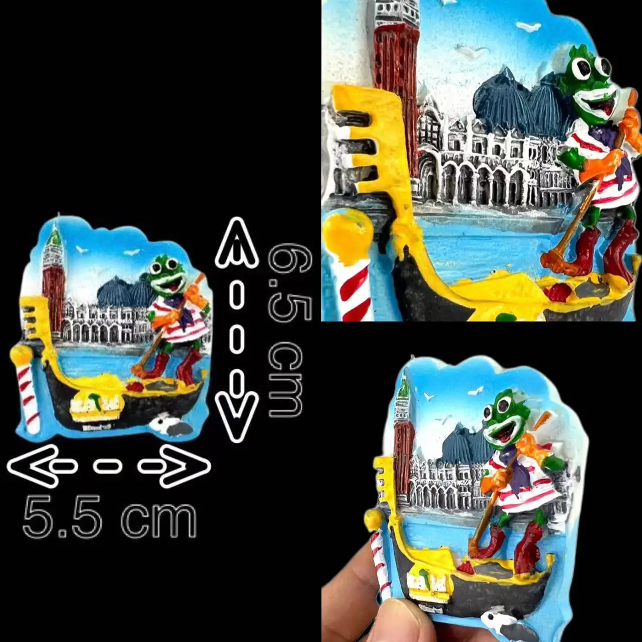 Магниты на холодильник Италия Венеция город воды путешествия памятные магнитные