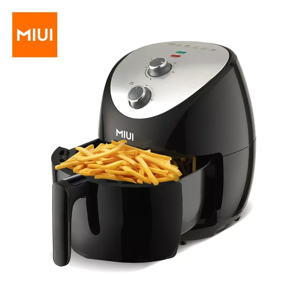 

MIUI 5L/5.6QT Air Fryer with Mechanical Control, Hot Oven Oilless Cooker wtih Large Capacity for Whole Chicken, 2022