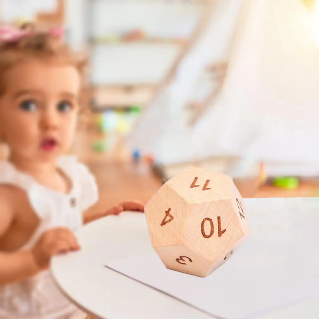 D12 12-сторонние игральные кости математические игры настольная игра набор кубиков