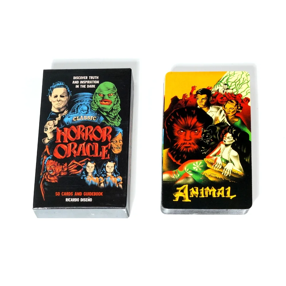 1 шт. классические открытки с изображением ужасов и ораклов которые открывают