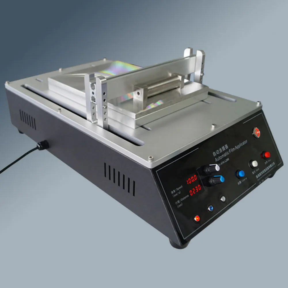 Автоматический аппликатор пленки DC12V 0 1 мм/s-500 мм/с скорость покрытия вакуумный
