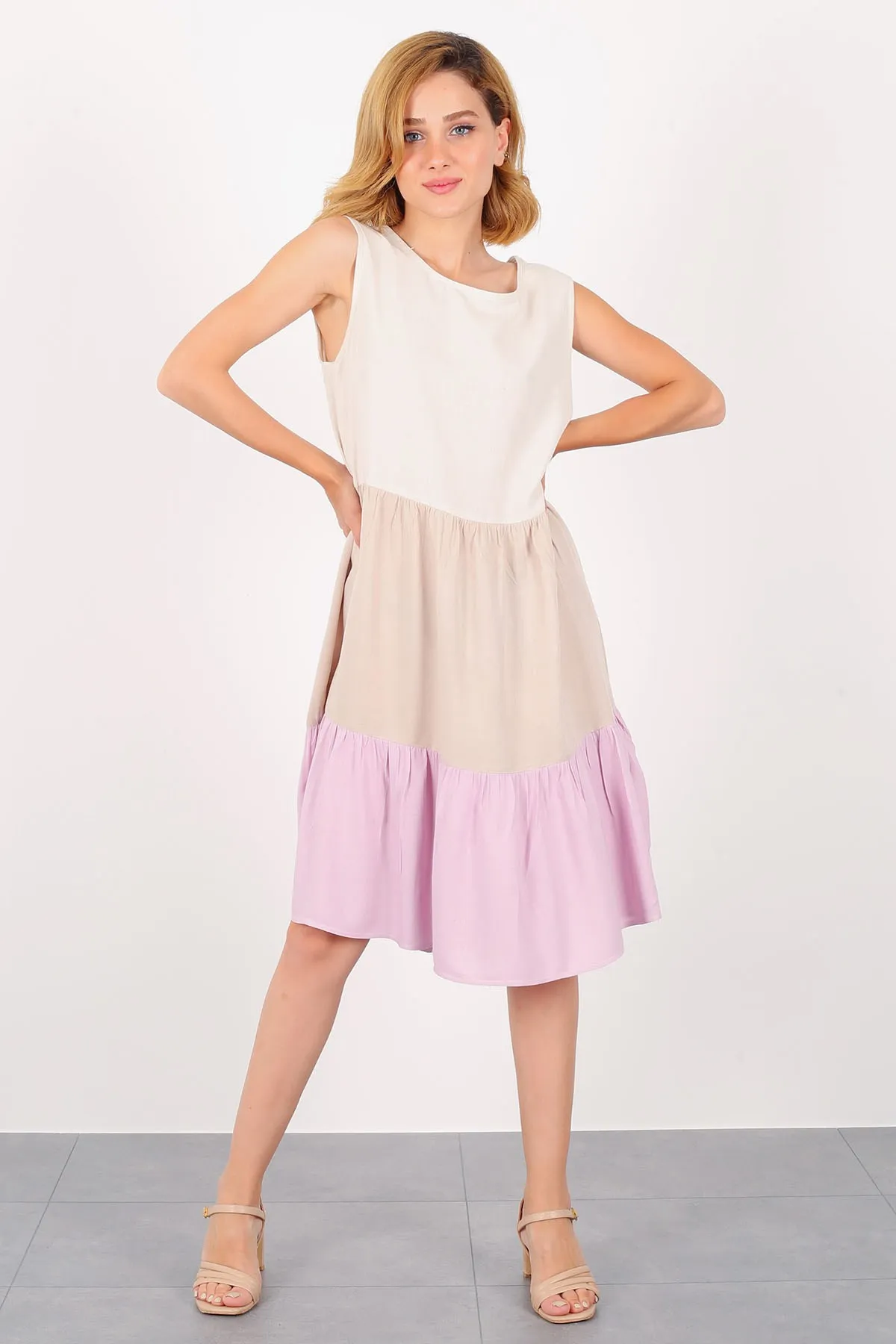 

Facette 20211102321 многоцветное женское платье