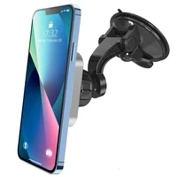 magnetic car phone mount with adjustable arm universal dashboard windshield cell phone holder for car dash strong gel suction