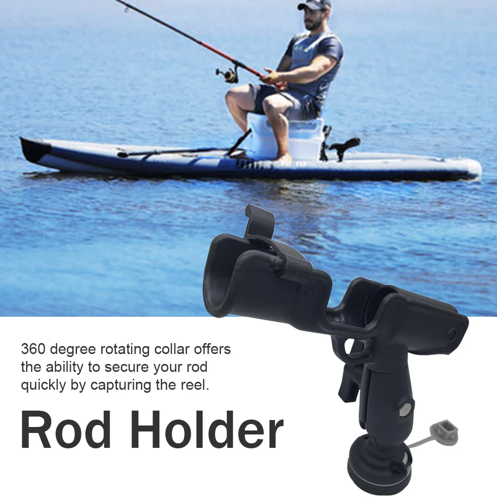 

360 Degree Rotation Repair Universal Multifunction Portable Kayak Rod Holder Durable Water Sports Outdoor Fishing Canoe