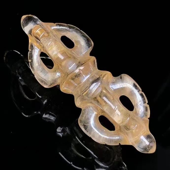 Амулет Crsytal Vajra из старых материалов класса AAA тибетский буддизм ювелирные