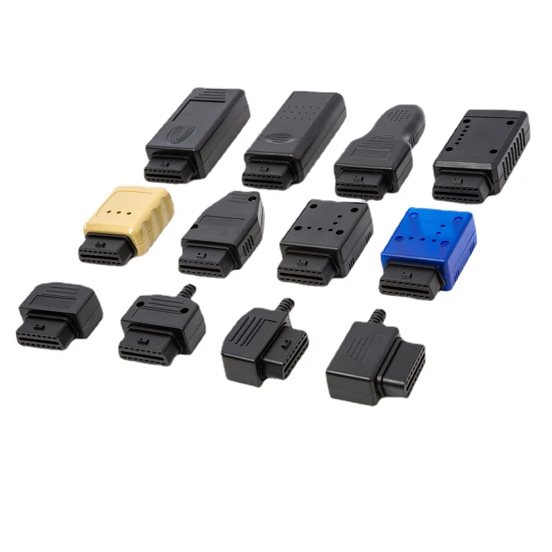 

Automobile Truck OBD2 Welding Female Head Diagnostic Interface OBD Plug OBD2 Shell OBDII Assembly Modification