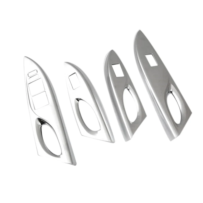 

Car Window Lift Switch Panel Trim Inner Door Armrest Cover Trim for Vios/Yaris Sedan 2014-2018