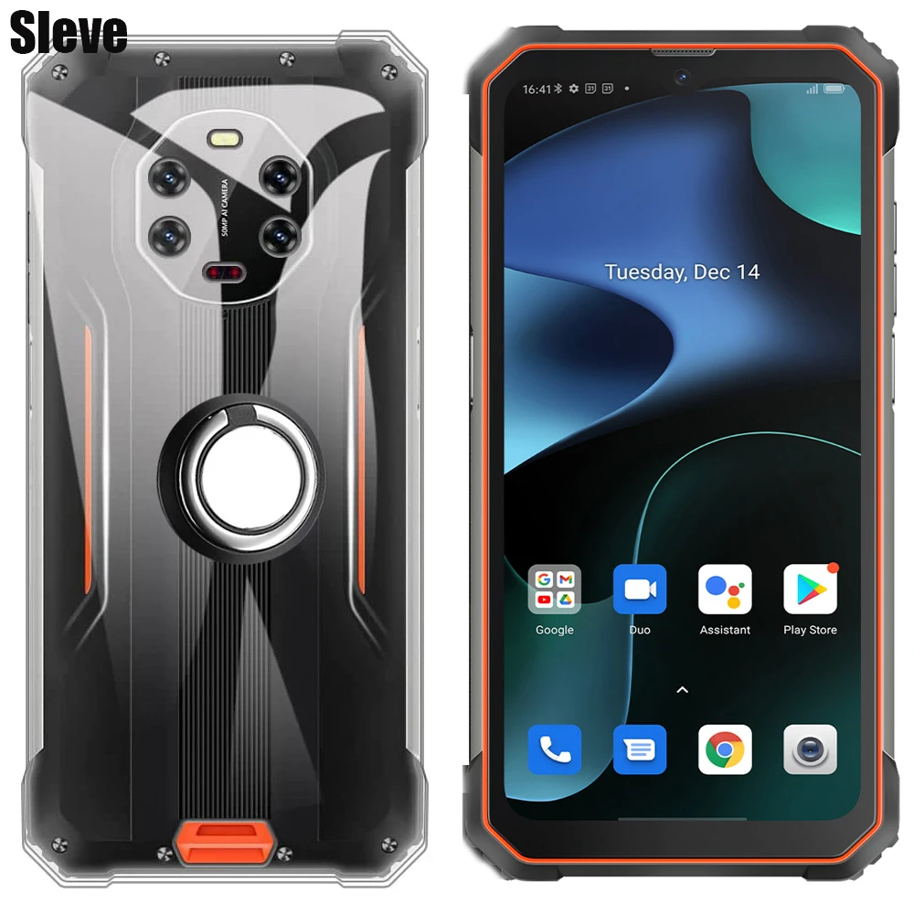 

Чехол с кольцом-держателем для Blackview BV8800, противоударный мягкий чехол из ТПУ для Blackview BV8800 BL8800 Pro Couqe Fundas