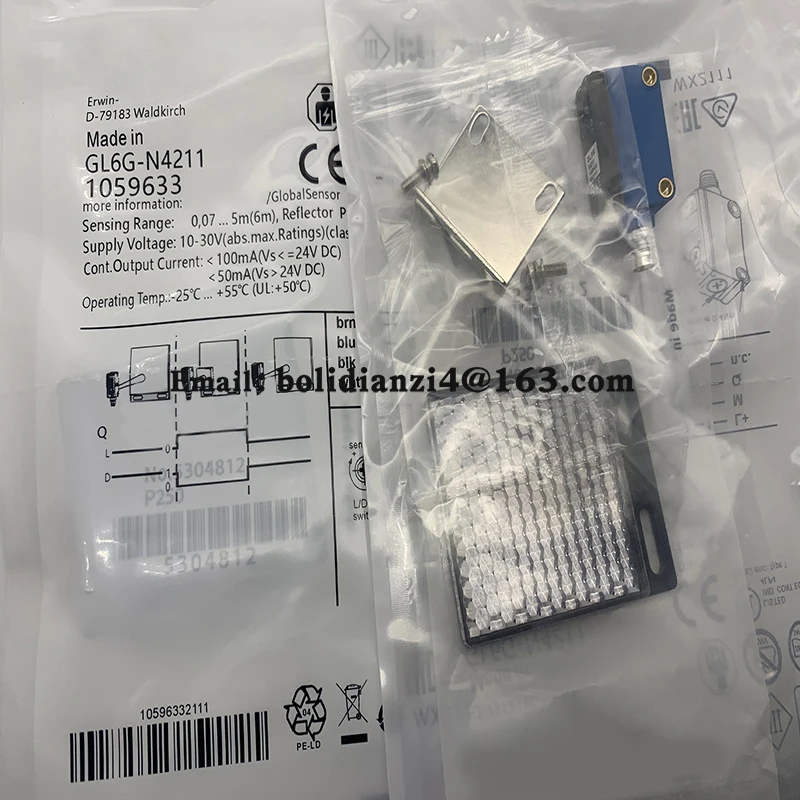 Новый датчик для фотоэлектрического переключателя GL6G-P4212 GL6G-N1211 GL6G-N1212 GL6G-N4211 в