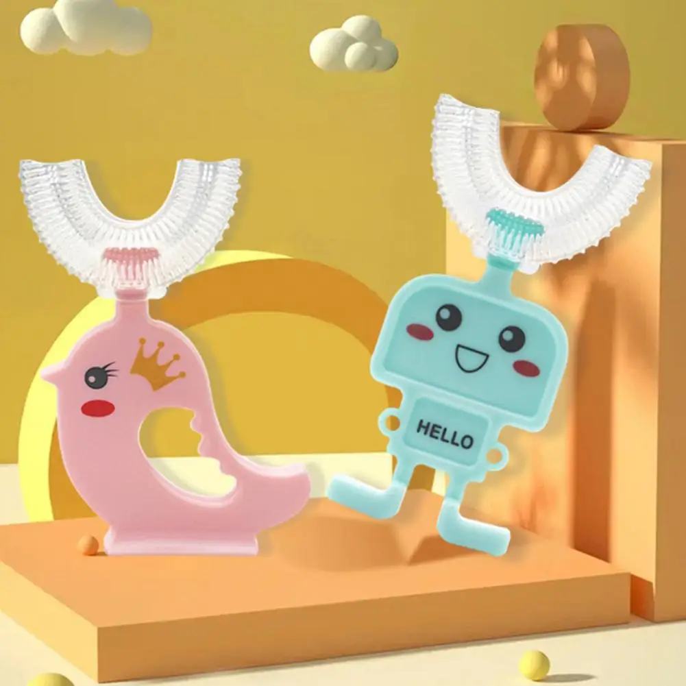 

Экологичная, легкая, симпатичная, очищающая, массажная зубная щетка для младенцев, товары для дома