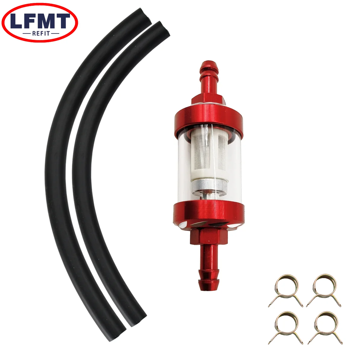 Универсальный Мотоциклетный Топливный Провод 8 Мм С Прецизионным Стеклянным