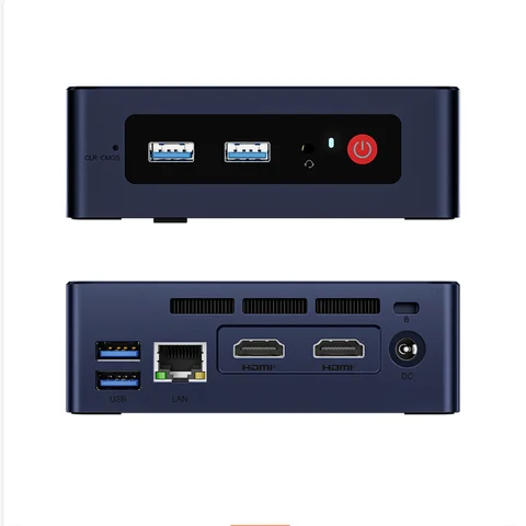 Beelink S12 PRO Портативный мини-настольный офисный/игровой ПК Intel N100 Четырехъядерный процессор Разрешение 4K DDR4 WIFI 5 SSD MAX 2 ТБ LAN 1000M