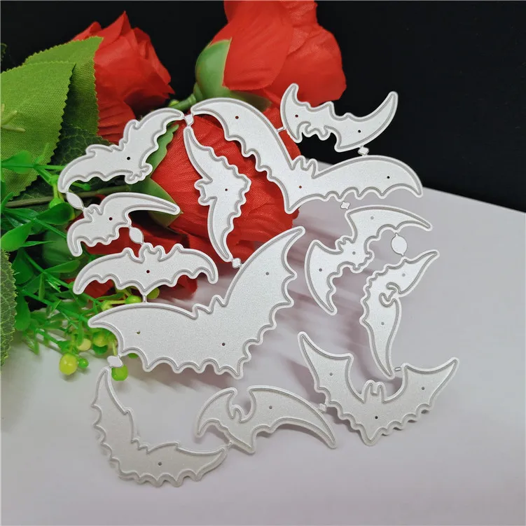Вырубные штампы из углеродистой стали в виде летучей мыши на Хэллоуин