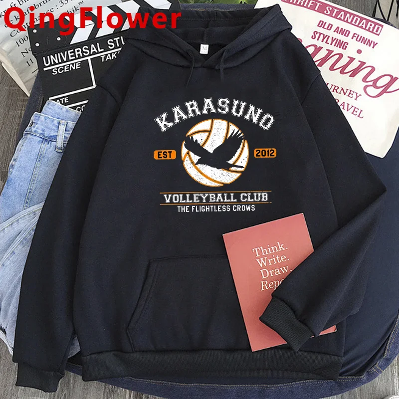

Anime Haikyuu Kuroko No Basket hoodies men Oversized y2k aesthetic hip hop men pullover sweatshirts y2k aesthetic Ulzzang